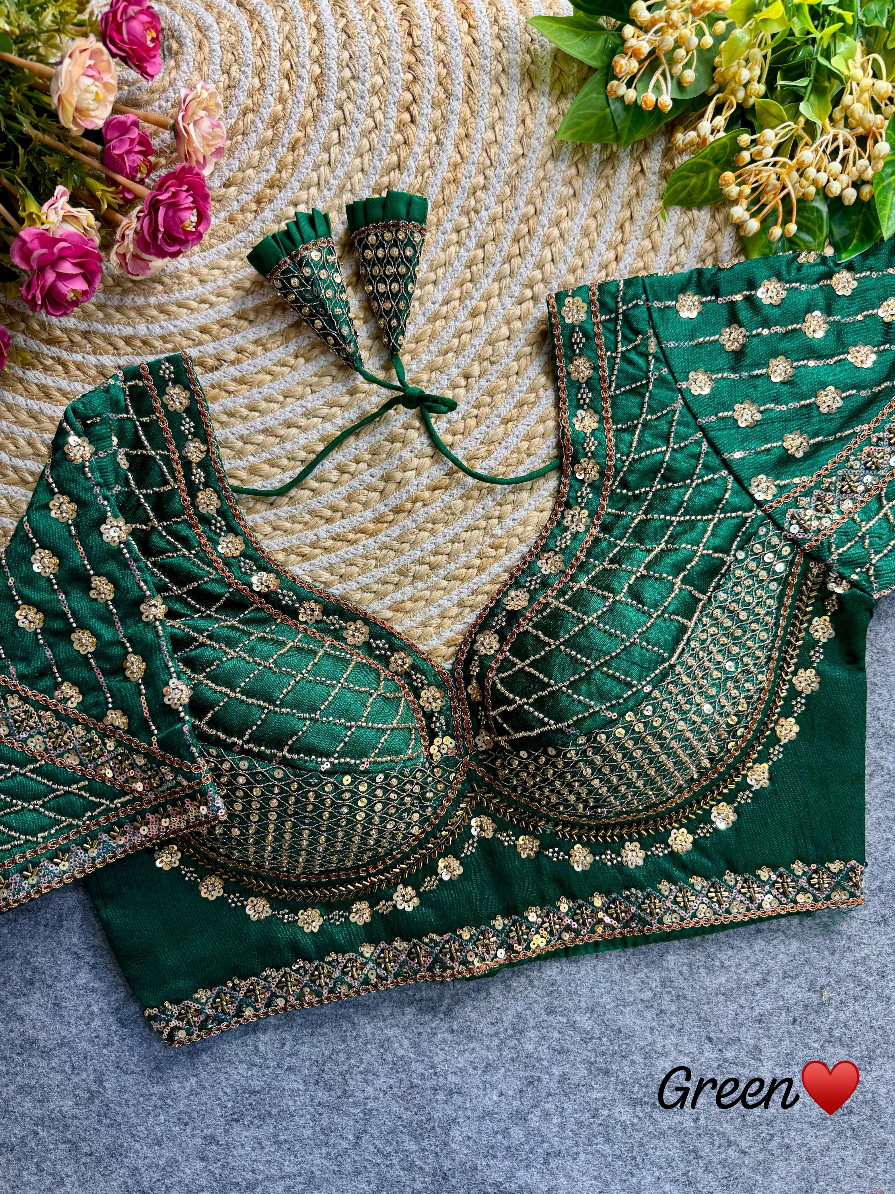 Sabyasachi Bridal Saree Blouse