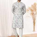 Men's Wedding Art Silk Kurta