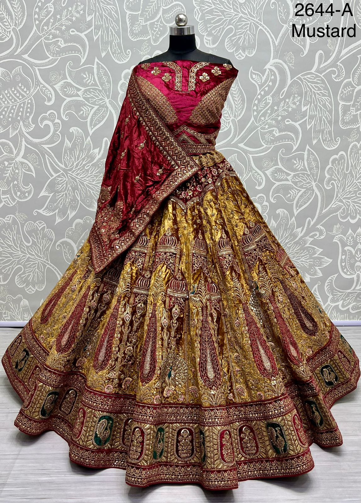 Meticulously Bridal Wedding Lehenga