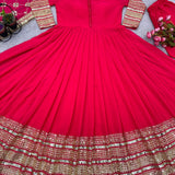 Occasionally Georgette Anarkali Gown