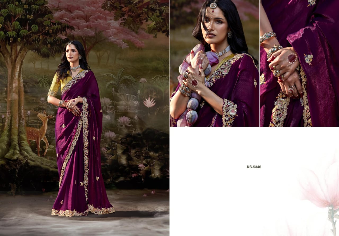 Coloredfull Wedding Saree Collection