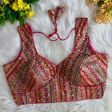 Fancy Multy Work Saree Blouse