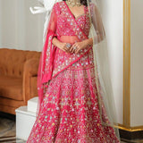 Pink Premium Bridal Lehenga