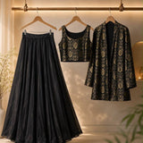 Shabnam Premium Natural Crepe Lehenga