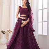 Heavy bridal wedding Lahenga