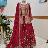 Partywear Indo Lehenga Choli