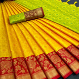 Pure Soft Kanchivaram Silk  Saree