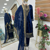 Premium Pakistani Velvet Suit Collection