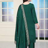 Designer Embroidered Sharara Suit