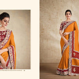 Partywear heavy saree collection