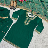 Designer partywear Top Dhoti Collection