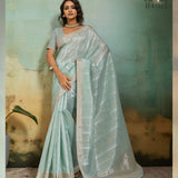 Flex Tissue Linen Blend Saree