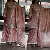 Pure Heavy Chinnon Silk Suit