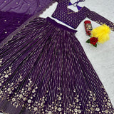 Festival Heavy Georgette Lehenga Choli