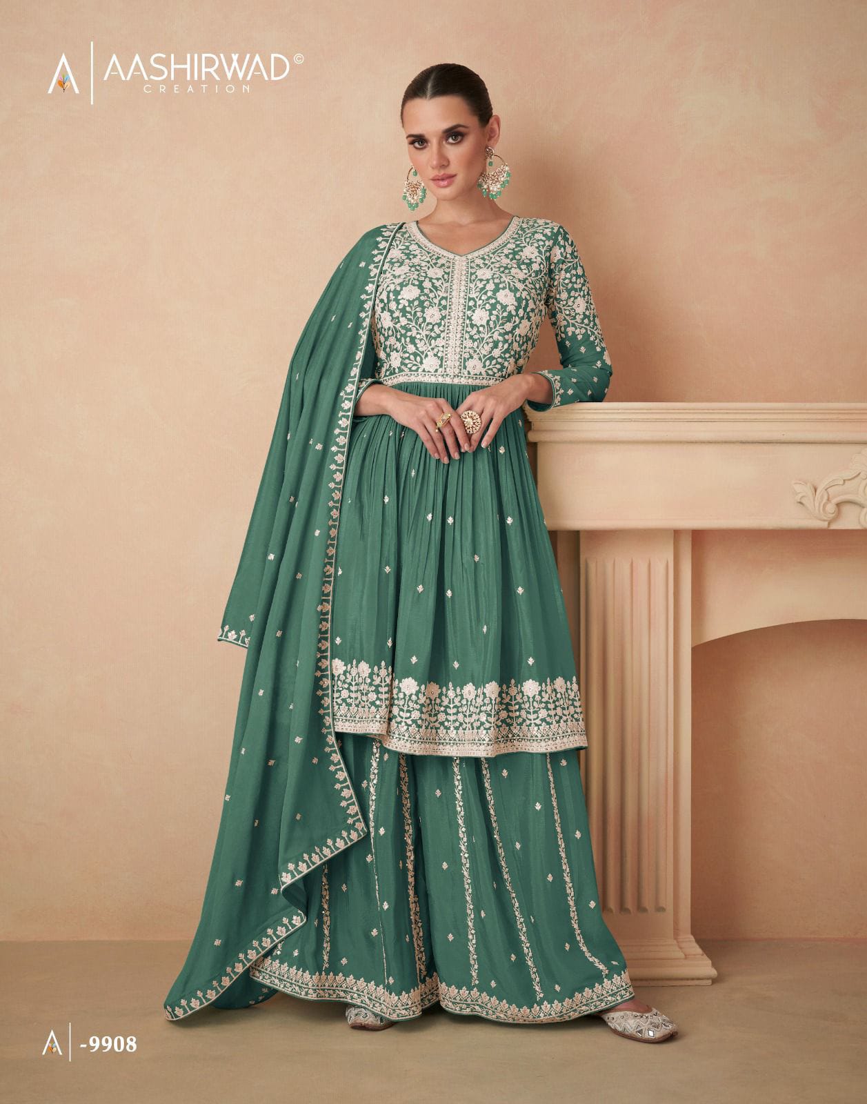 Primium Partywear Suit Sharara Collection