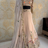 Beautiful Embroidered Georgette Lehenga