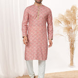 Men's Wedding Art Silk Kurta