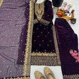 Premium Pakistani Velvet Suit Collection