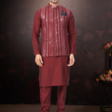 Wedding Modi Jacket Kurta Pajama