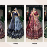 Elegant  light shades to complement to create beautiful aura in wedding Lehenga