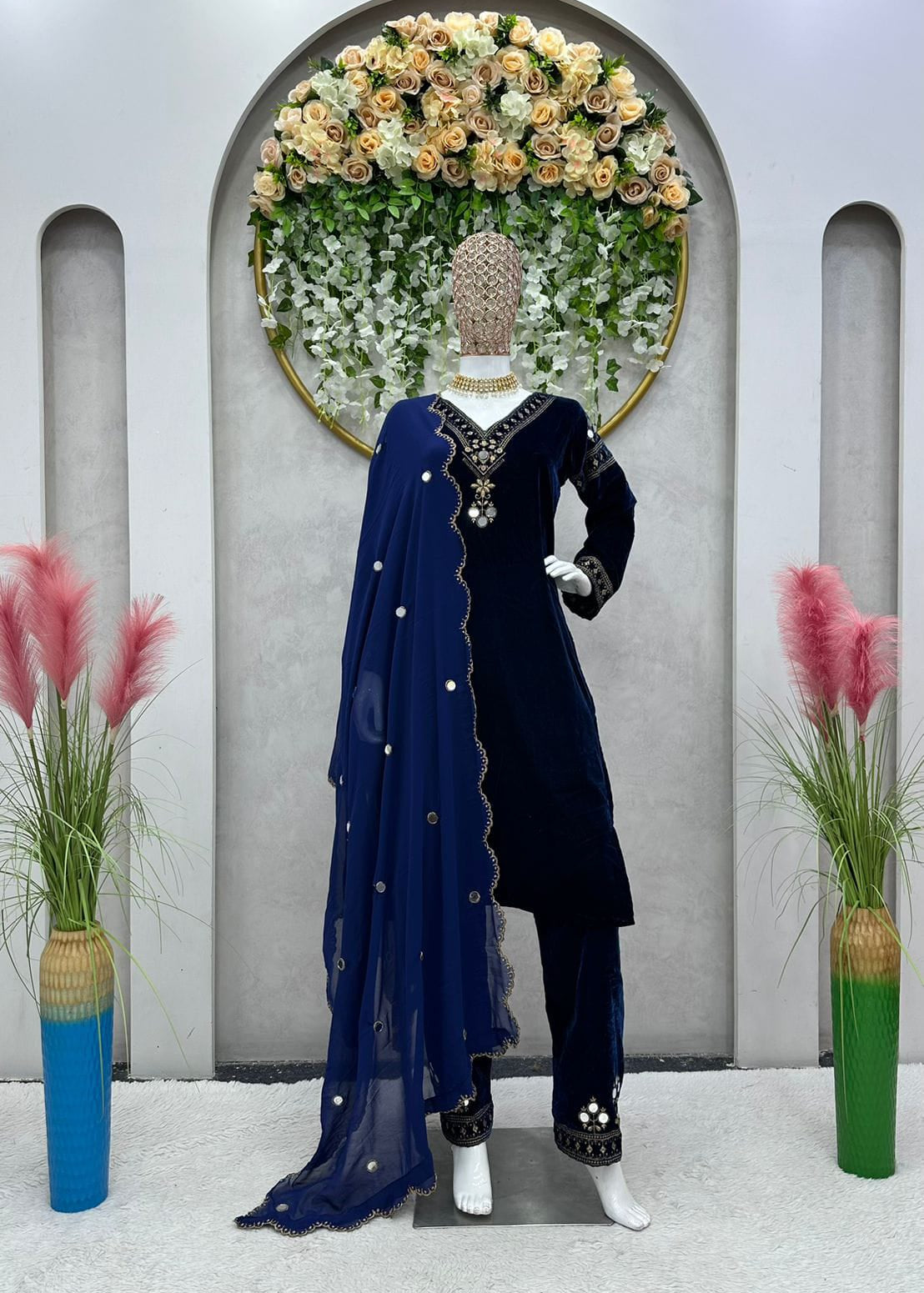 Gorgeous Velevt Designer Suit