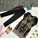 Classic black Ensemble Straight Suit