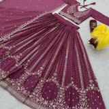 Occasionally Heavy Georgette Lehenga