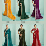 Beautiful Chiffon Saree Collection