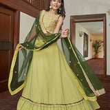 Premium Partywear Lahengha Choli