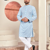 Traditional Chikan Work Men's Kurta