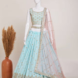 Heavy Georgette Lehengas