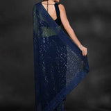 Exclusive Celebrity Style Designer Sequance Saree