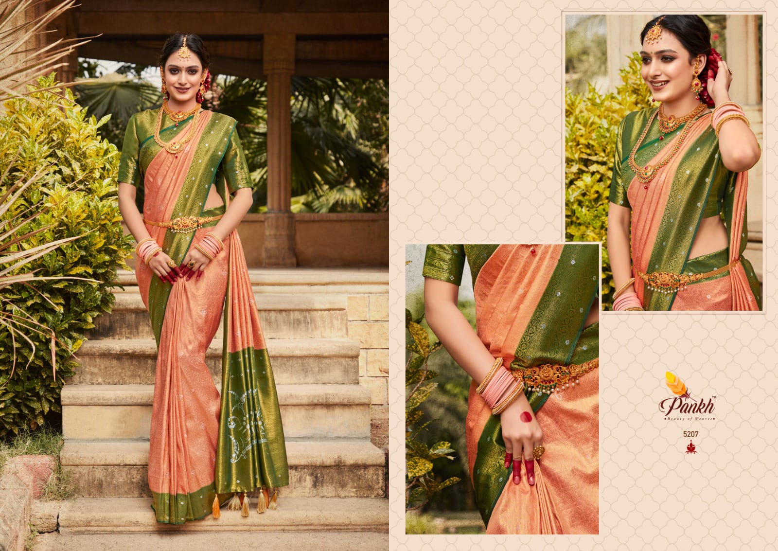 Trending kanjivaram silk saree