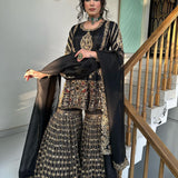 Black Pakistani Bridal Suit Collection