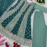 Designer Heavy Embroidered Dress