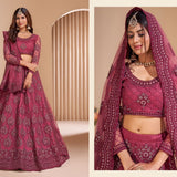 Bridal wedding anarkali lahenga