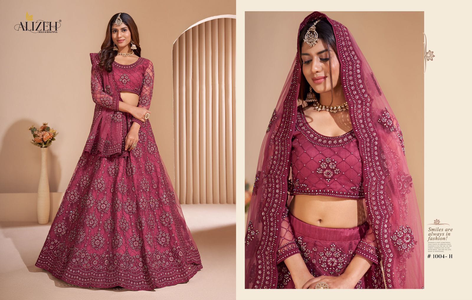 Bridal wedding anarkali lahenga