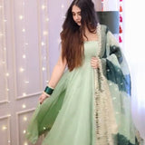 Pista Designer Anarkali Gown Collection