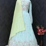 Heavy Faux Georgette Anarkali