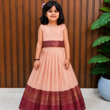 Traditional Cotton Silk Kids Lehenga