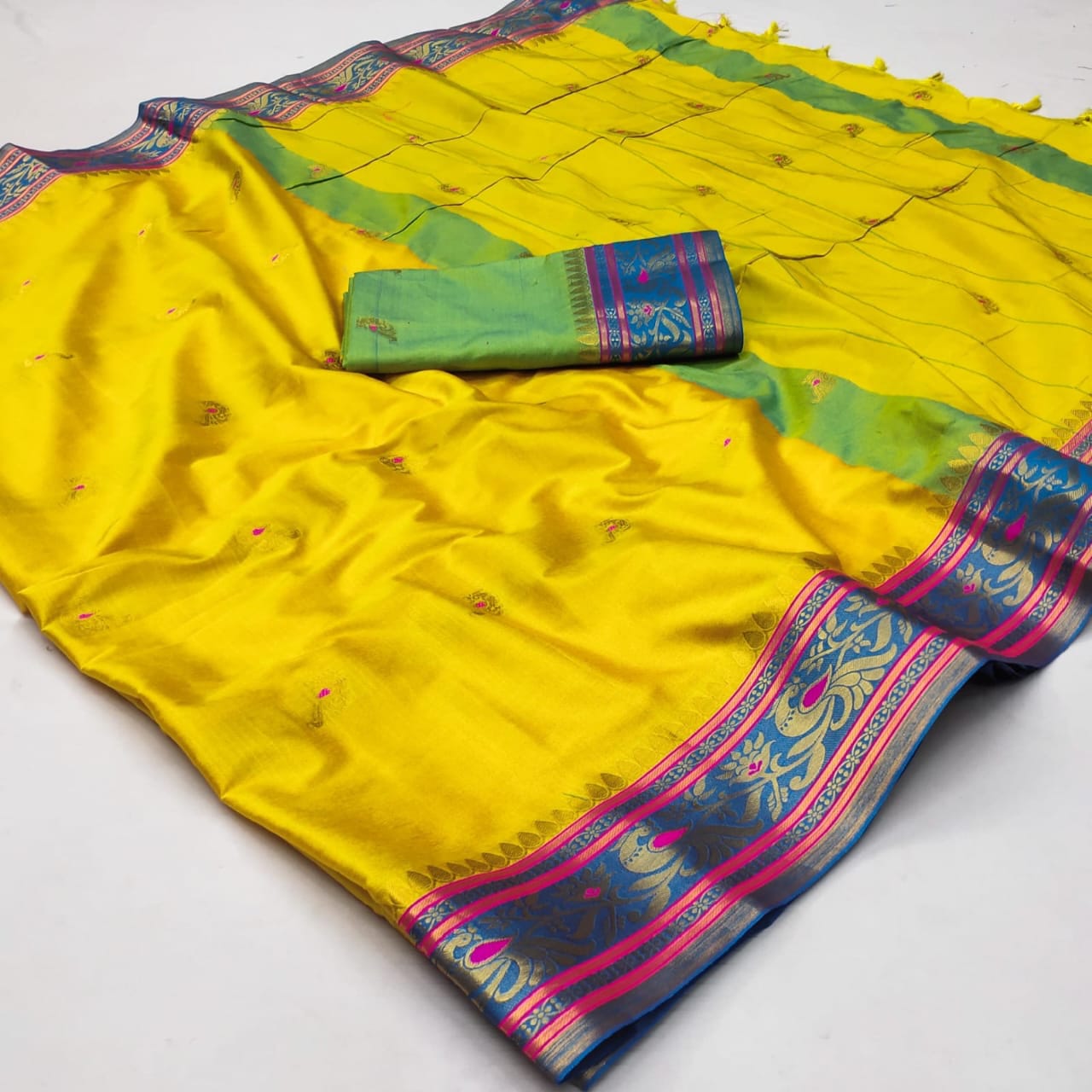 Pure Cotton Silk Saree