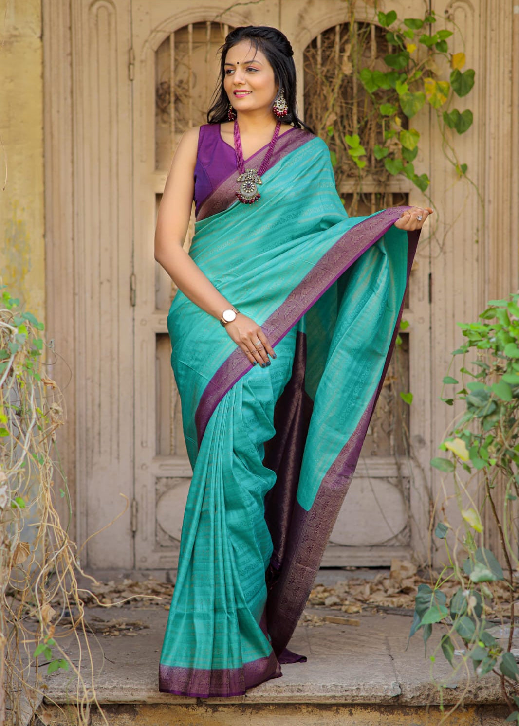 Rich Pallu Kubera Pattu Silk Saree