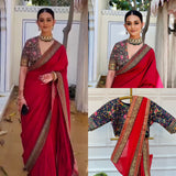 LAUNCHING NEW SUPERHIT TRENDING EMBROIDERED SAREE