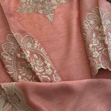 Peach Exclusive Roman Silk Suit
