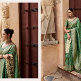 Crafted Light Weight Silk Saree