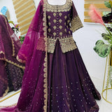 Designer Party Top Lehenga & Dupatta