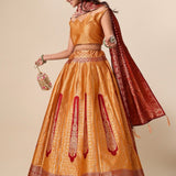 Treditional Banarasi Silk Lehenga