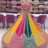 Stunning Multycolored Lehenga Choli