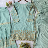 Classic Designer Embroidered Suit