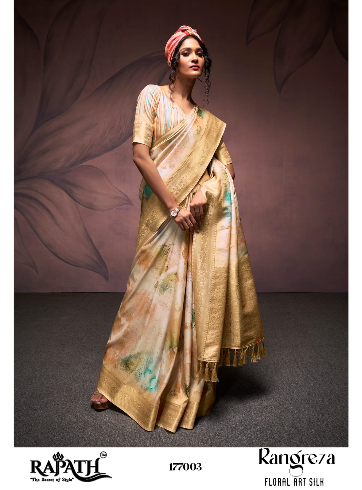 Charm Rangreza Silk Saree